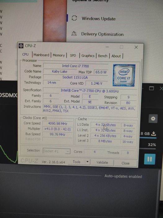 Procesor Intel i7 7700
