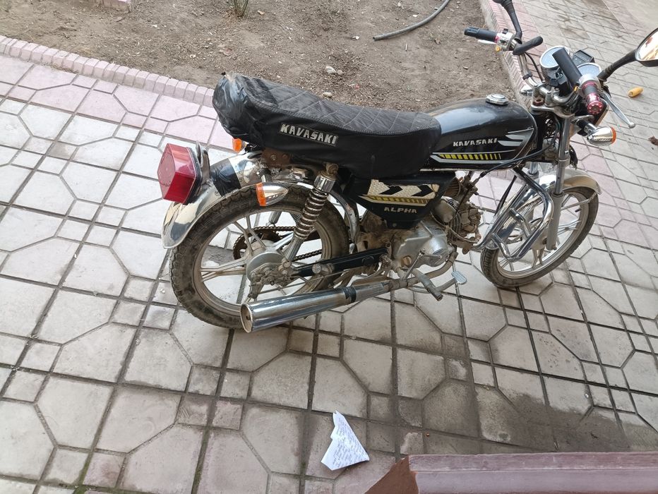 Kawasaki mototsikl sotiladi