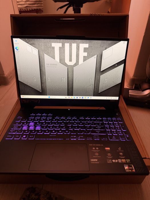 Laptop ASUS TUF RYZEN 7 GTX 4050 16 gb