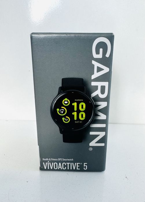 НОВ! Garmin Vivoactive 5 Black ГАРАНЦИЯ!
