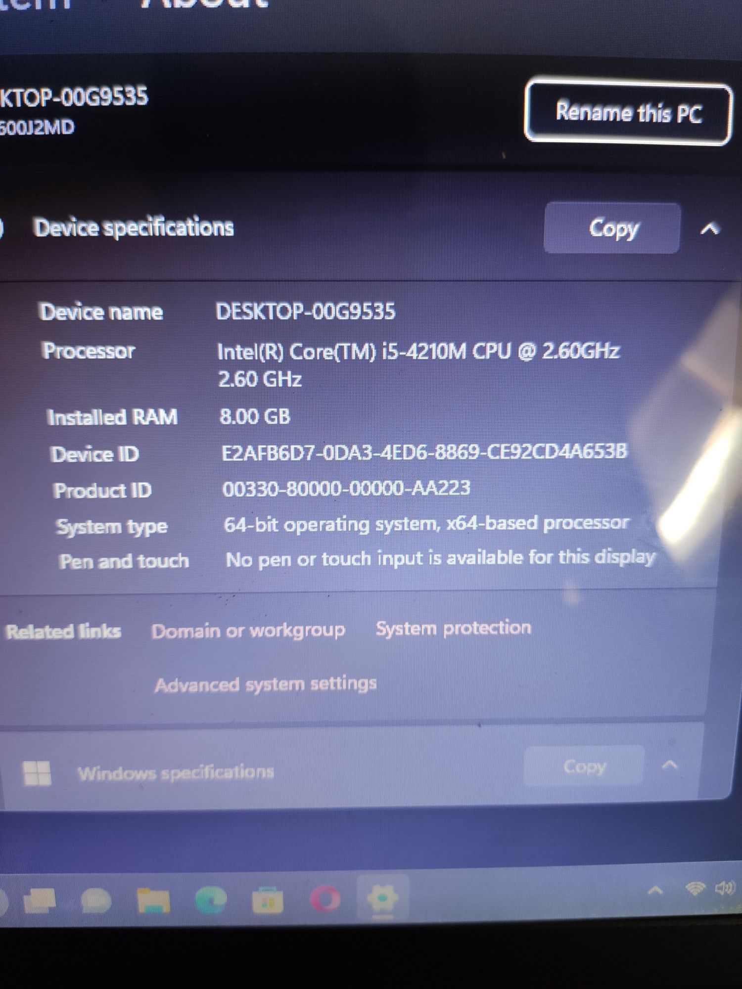 Laptop Lenovo Thinkpad E540 i5, 8gb ram,ssd Samsung