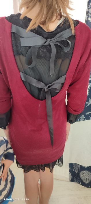 Replica Moda Рокля в бордо