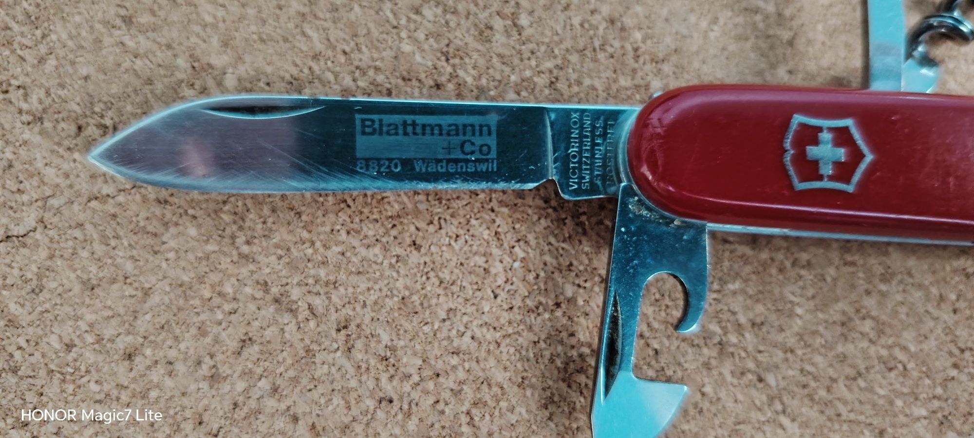 Старо сгъваемо ножче Victorinox