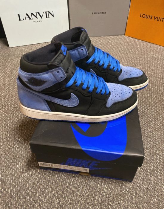 Air Jordani 1 High Reimagined blue marime 44,5