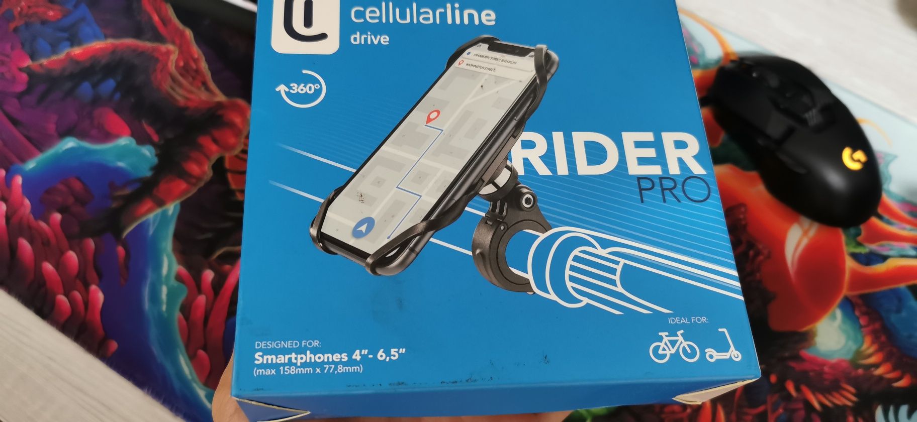 Suport de telefon pentru bicicleta, nou