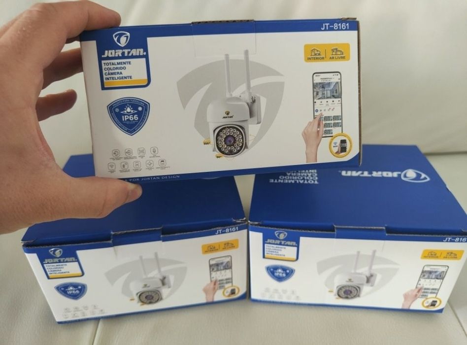 Camera JORTAN, Camera IP Wireless Camera Rotativa 360 Waterproof