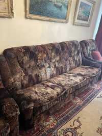 Set canapea si fotolii pentru sufragerie in stare buna
