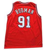 NBA Dennis Keith Rodman - The Worm - JSA approved