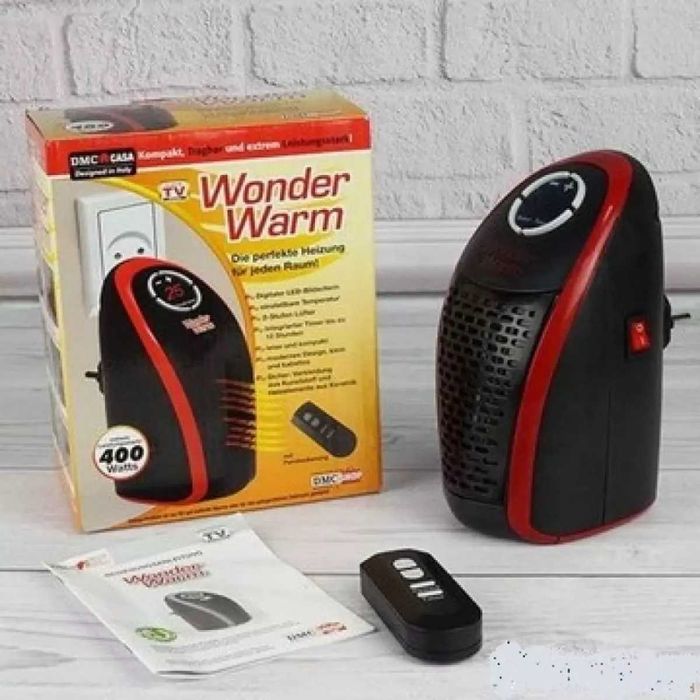 Лукс Стенна вентилаторна печка Wonder Warm калорифер духалка