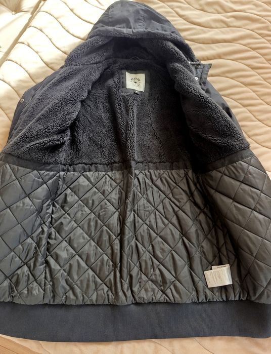 Зимно яке парка с качулка