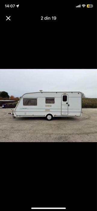 Rulota Abbey cachet 4 locuri