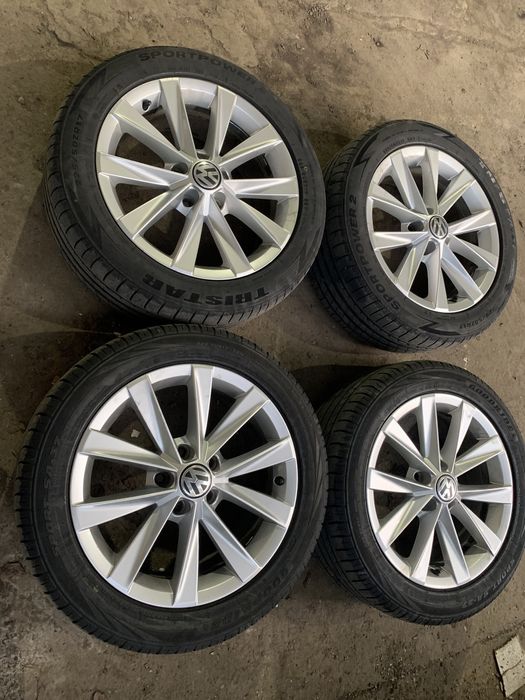 Roti Jante Originale VW Passat B7 B8 Alltrack Caddy Sharan 225 50 R17