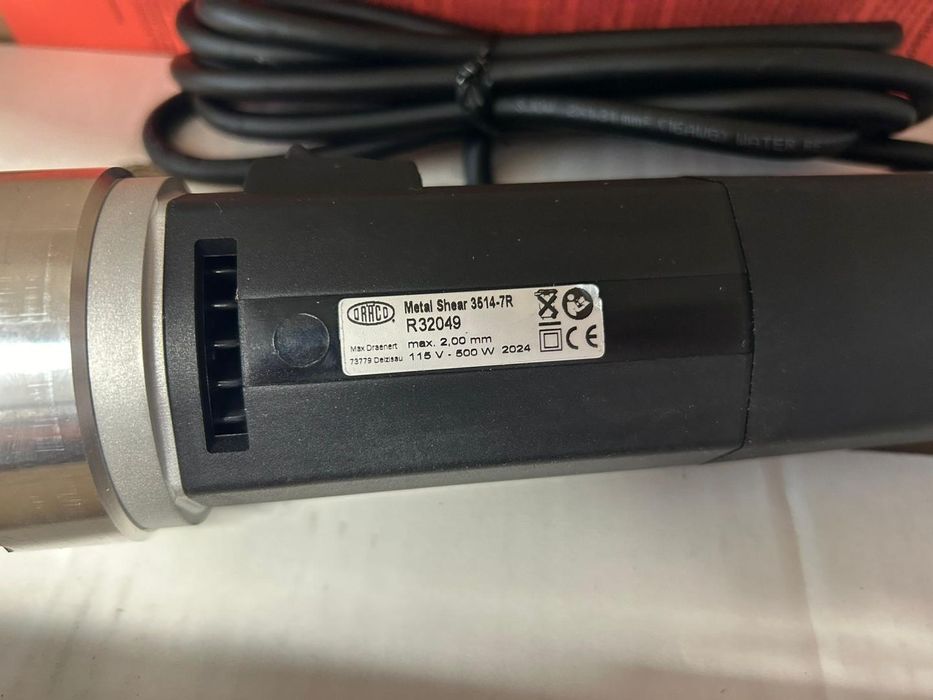 Foarfeca pentru metal Draco 3514-7R Nou -D-