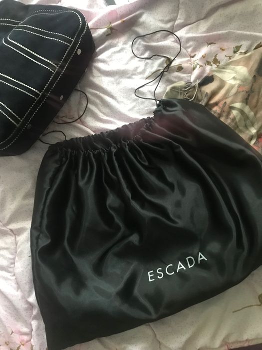 !!! Кожена чанта ESCADA  (ръчна изработка)