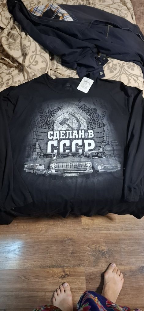 Новые муж.вещи бол.размера76.обувь 46