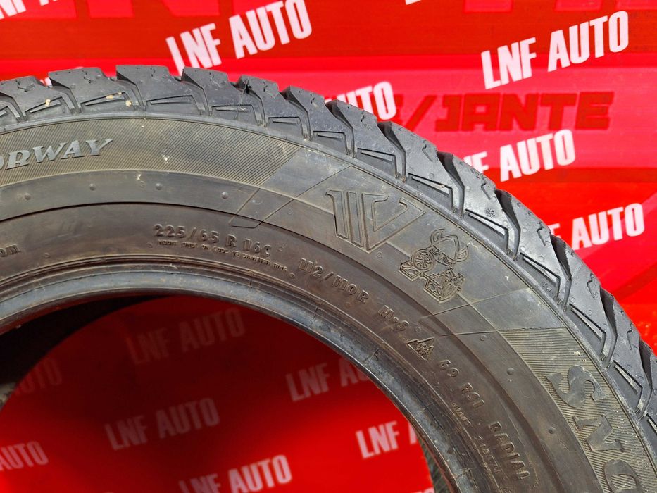 1 Anvelopa de IARNA - 225/65/16C - VIKING - 9.8 MM - DOT 2016 !