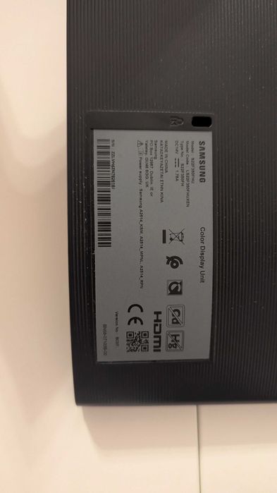 Monitor LED TN Samsung S22F350FHU, FULL HD, negru, 60 Hz, 23.5"