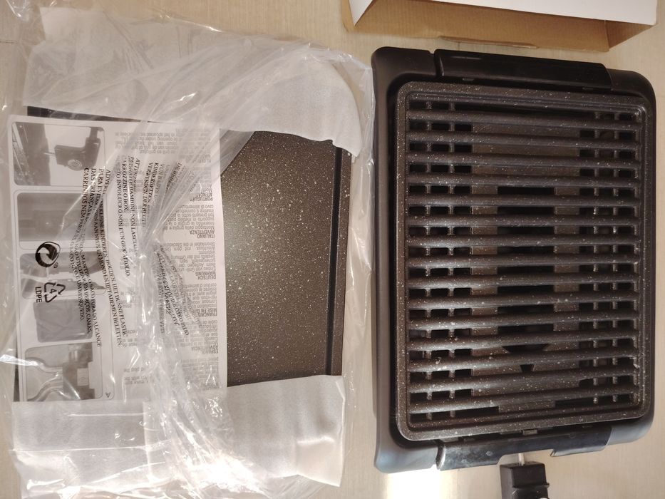 Бездимна скара с две плочи Делимано