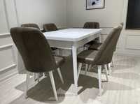 Стол стулья столы кухонный устел орындык мебель для кухни от 115тыс