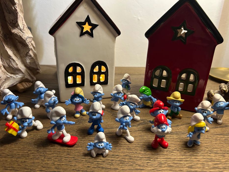 Ștrumfi originali Kaufland- colecția completă!