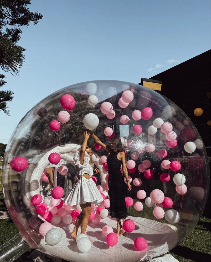 Bubble house, baloane, animator, cabina foto, tobogan gonflabil, caste