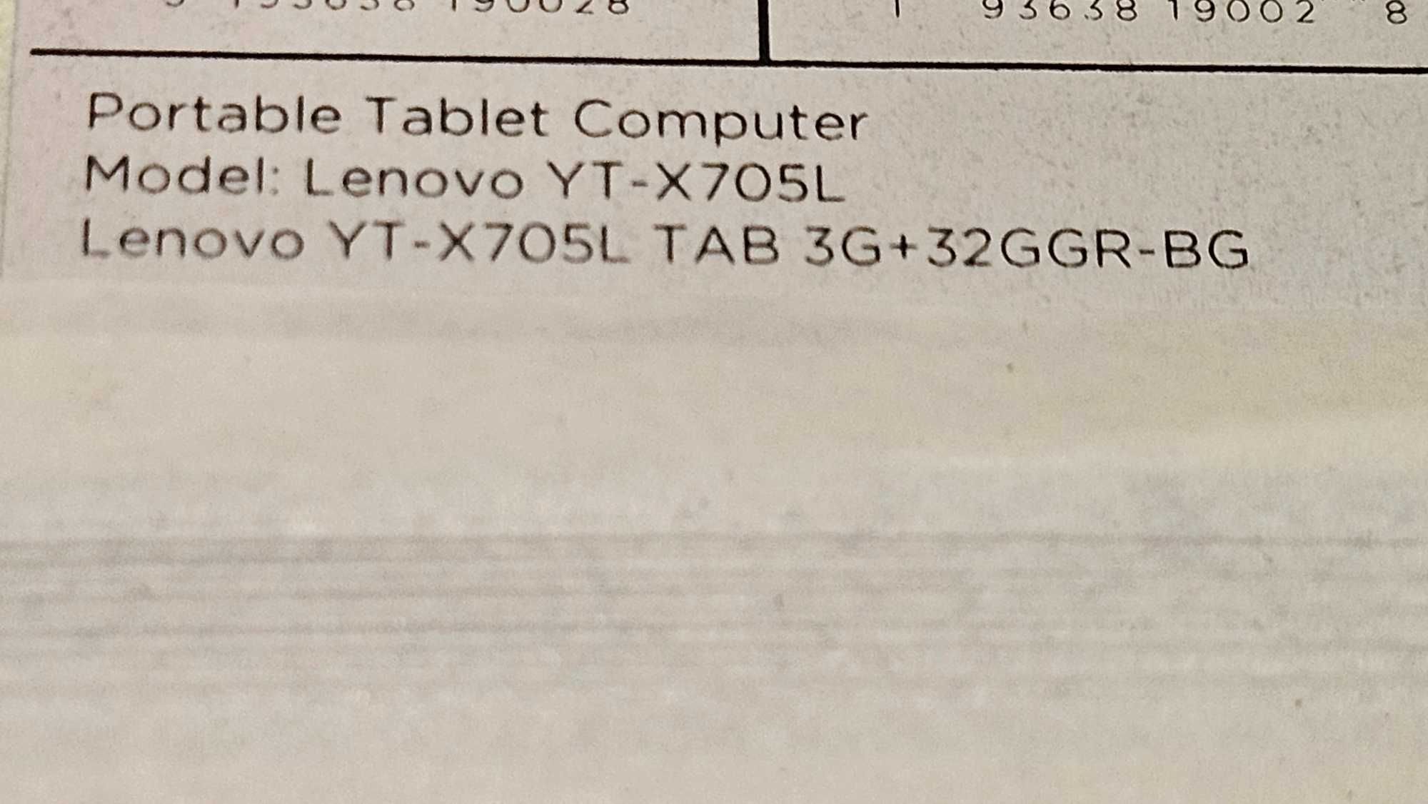Таблет Lenovo Yoga YT-X705L