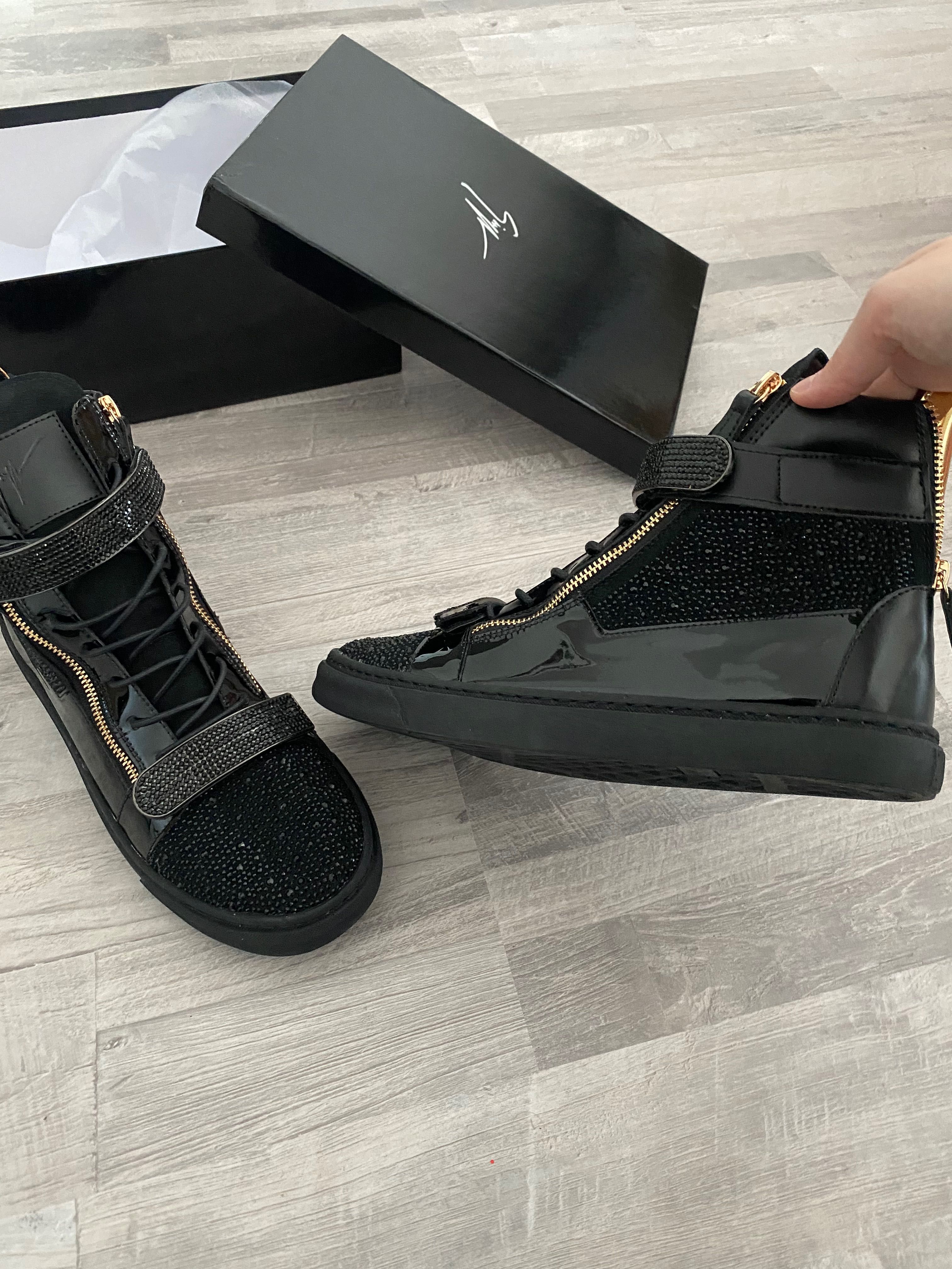 Adidasi Giuseppe Zanotti din piele 2023