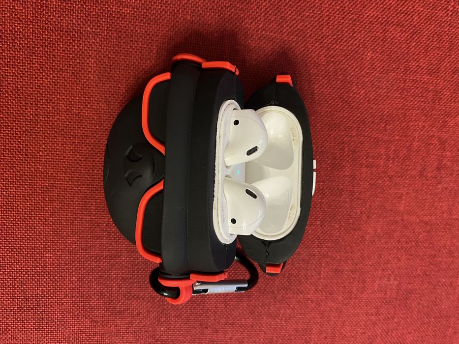 Casti wireless Apple AirPods Gen2 + husa