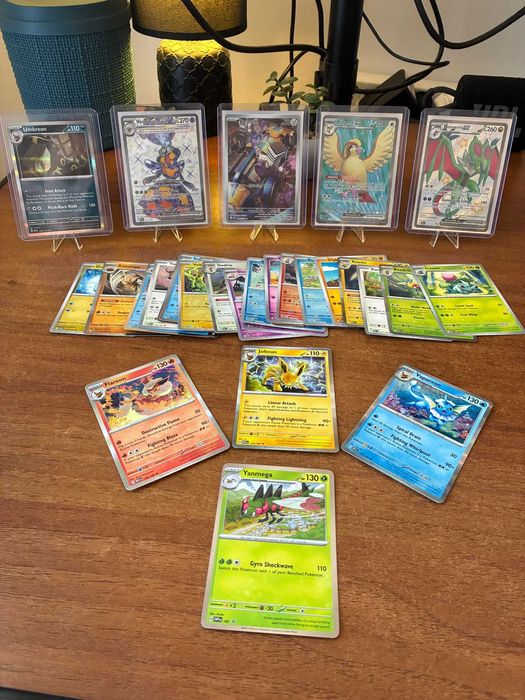 Colectie Mixta carti Pokemon - 151 + OBF + PAF - ORIGINALE