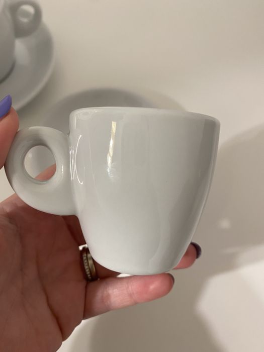 Cesti Palermo + farfurie alb