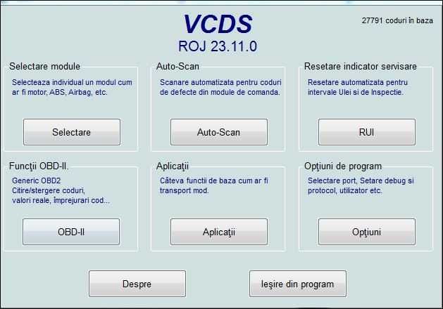 Tester VCDS VAG COM V2 23.11 Romana Engleza FULL AUDI SEAT SKODA