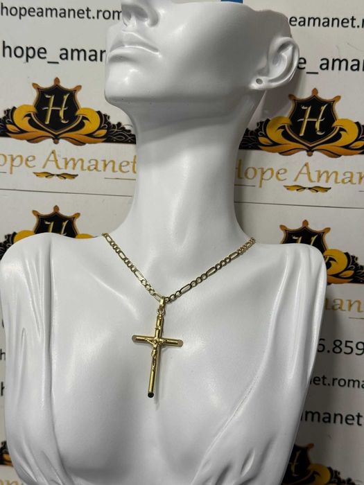 Hope Amanet P10/Lant + Cruce Aur 14K 12.47 G