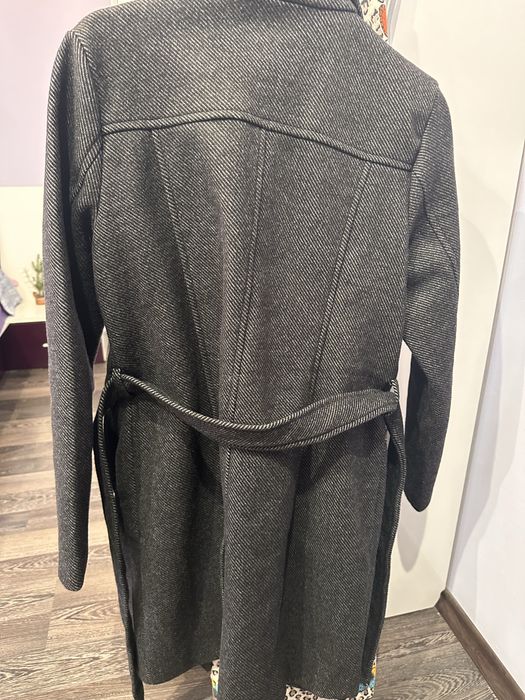 Палто с колан - есенно