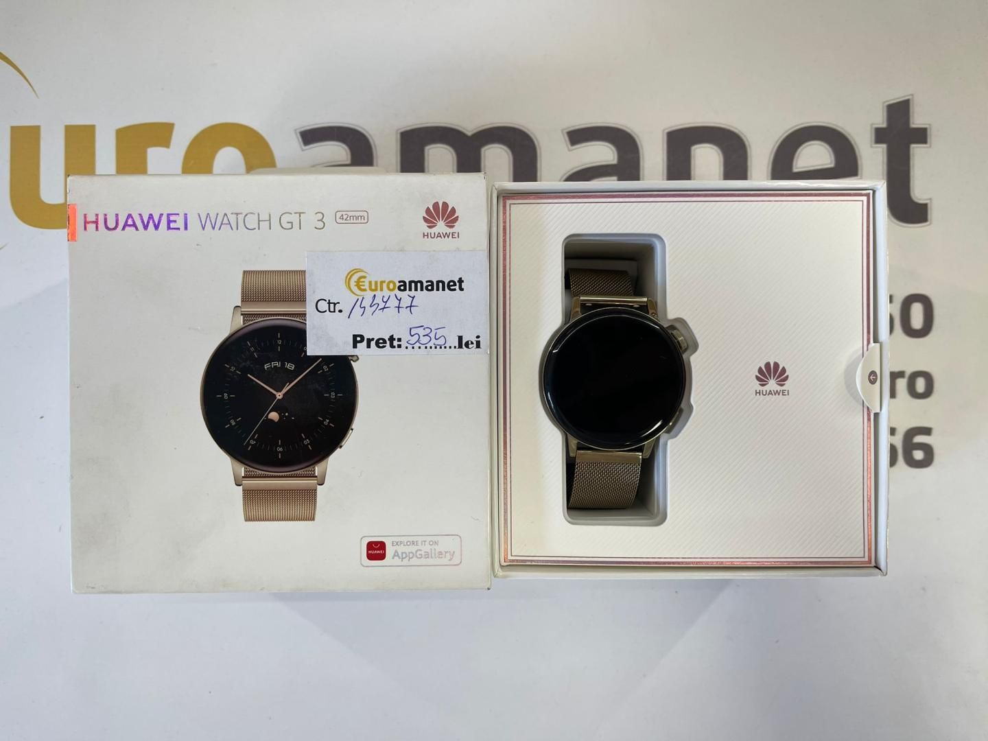 Smartwatch Huawei Watch GT3, 42mm, Elegant Edition -A-