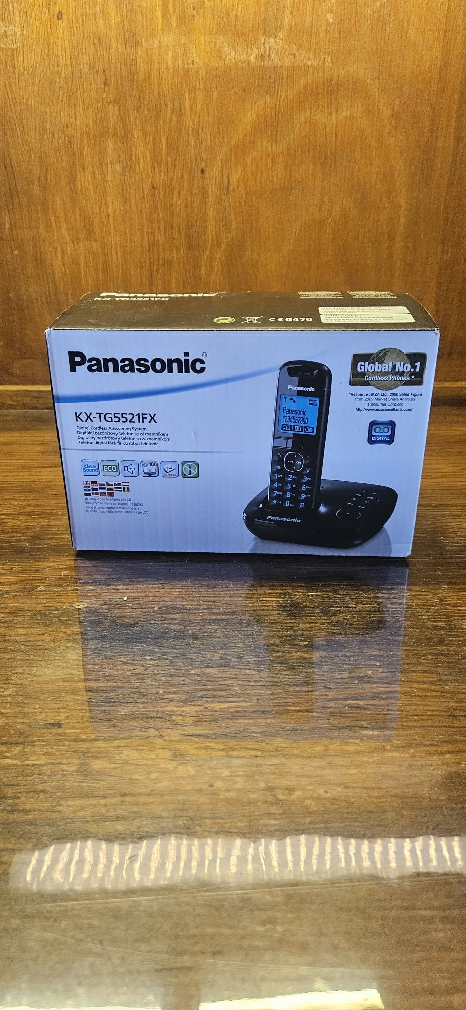 Безжичен домашен телефон Panasonic