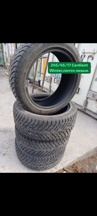 Шины зимние липучка 245/45/17