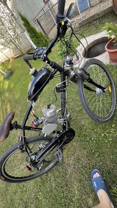 Bicicleta motor benzina 2t