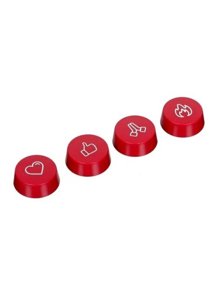 Клавиатура Logitech POP Keys красный