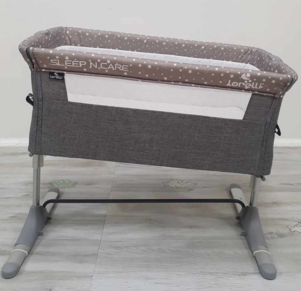 Бебешко легло-люлка Lorelli Sleep'N'Care , сиво слон