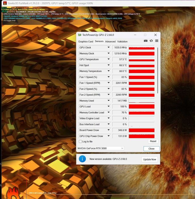 Placă video ASUS TUF GAMING GeForce RTX 3090 OC – 24GB GDDR6X, 384-bit
