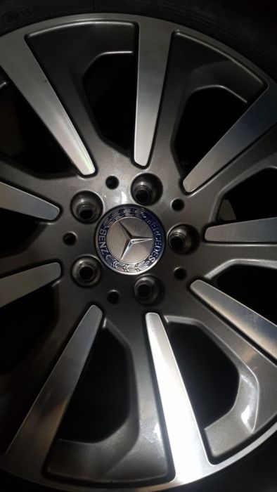 4бр. оригинални джанти Mercedes 17" 5x112 S класа