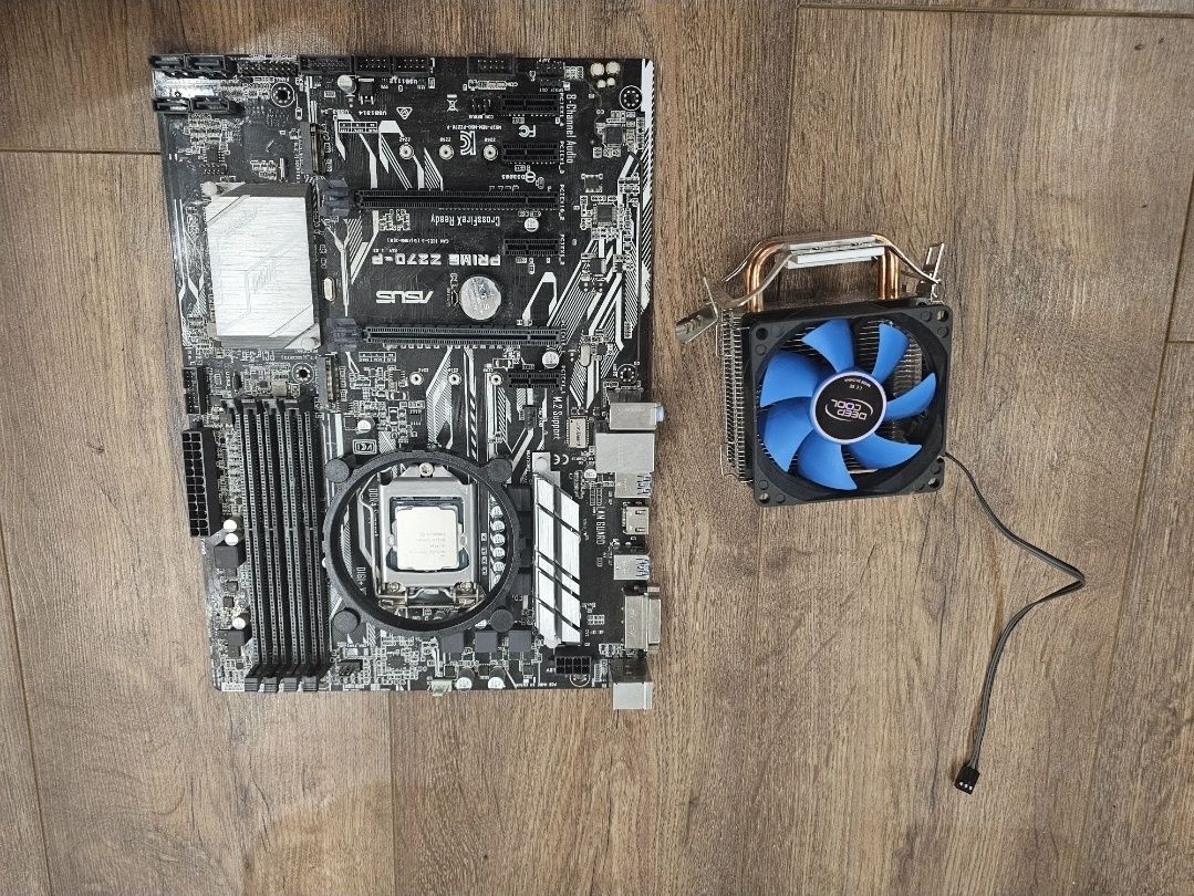 Combo Motherboard Asus Prime Z270-P + Procesor Intel Core I5-7400 +
