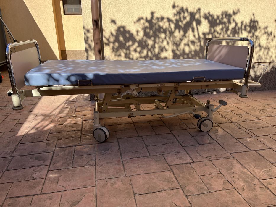 Pat de spital hidraulic – reglabil complet