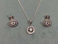 Set argint - lant, pandantiv si cercei - cadou bijuterii dama