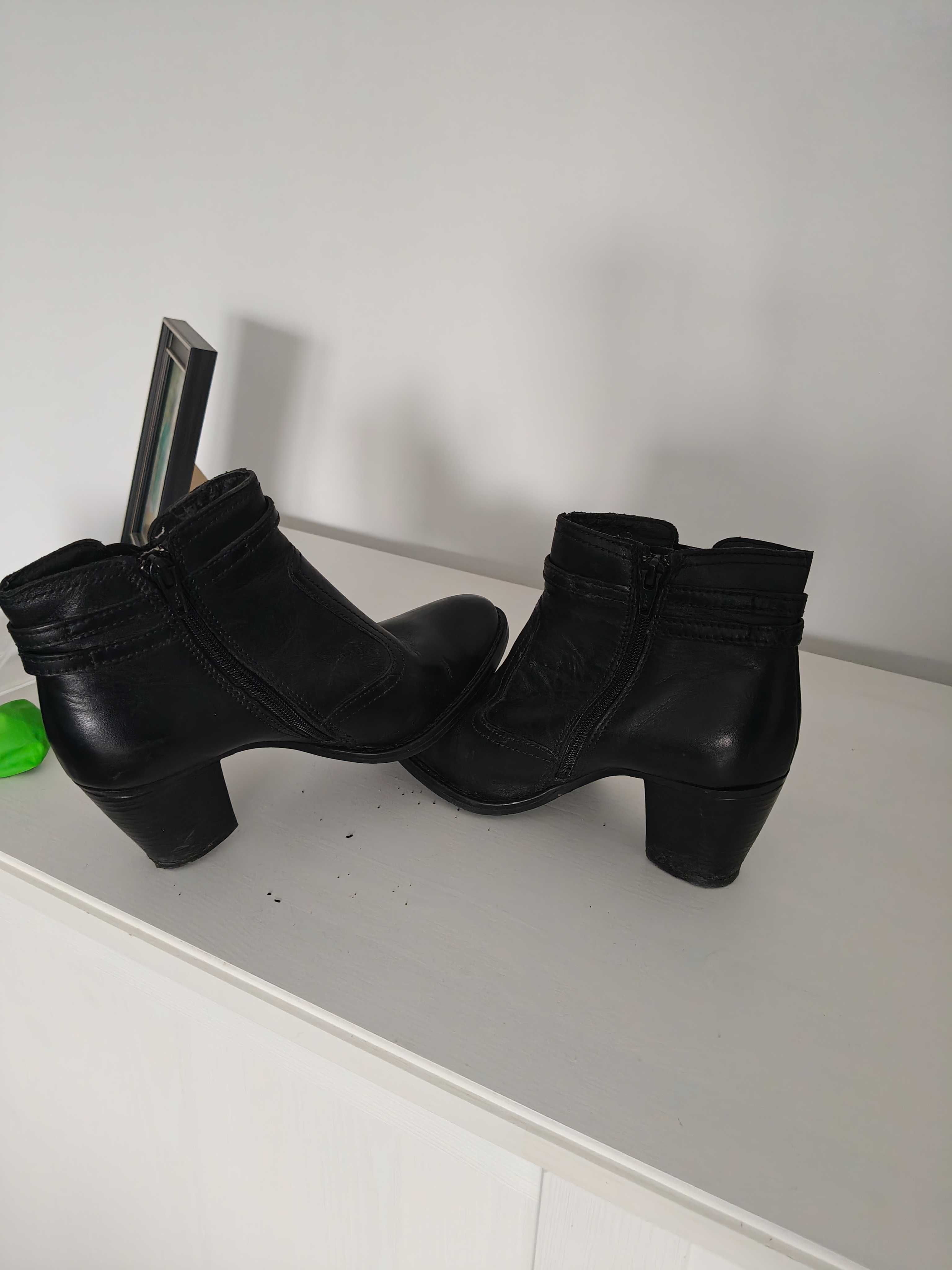 Botine dama piele Benvenuti 36