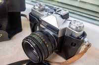 Camera KMZ Zenit-E + Lens Valdai Helios 44-2 58mm f2 (Състояние: Нов)