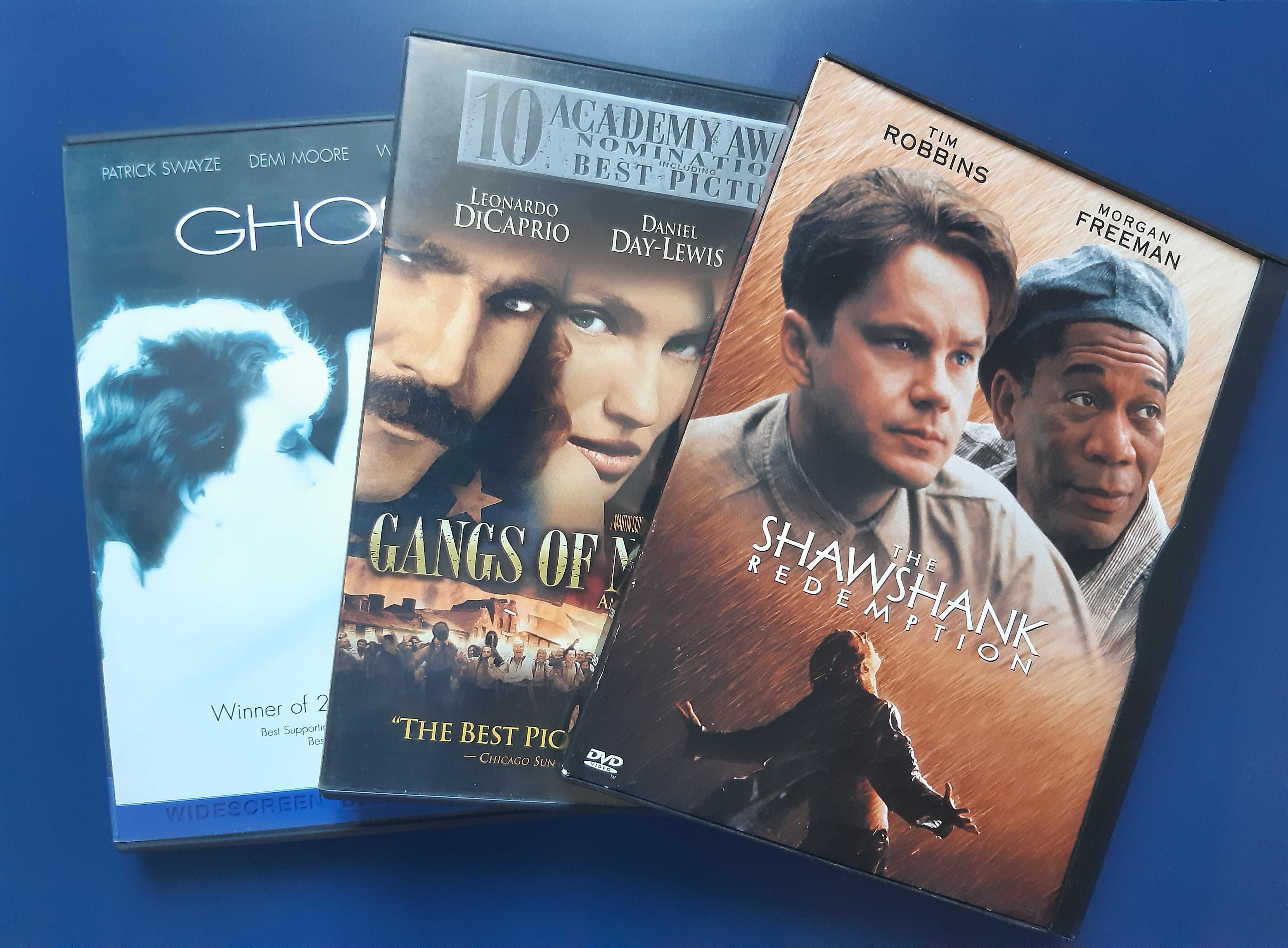 Лот DVD Филми Изкуплението Шоушенк Бандите на Ню Йорк Призрак