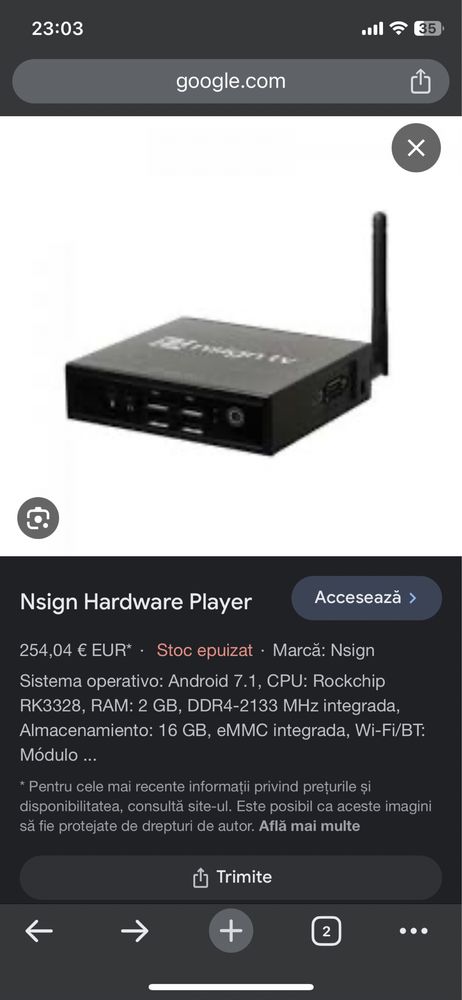 Nsign Hardware Player