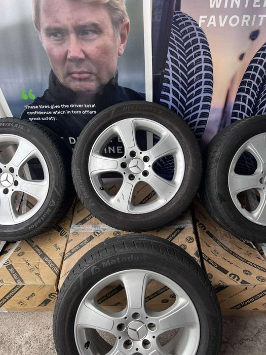 Джанти с гуми за мерцедес/mercedes