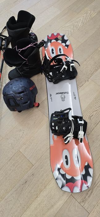 Schiuri/Placa snowboard copii